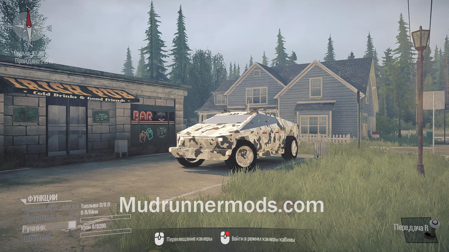 Tesla Cybertruck Mod Mod Spintires Mudrunner Mod