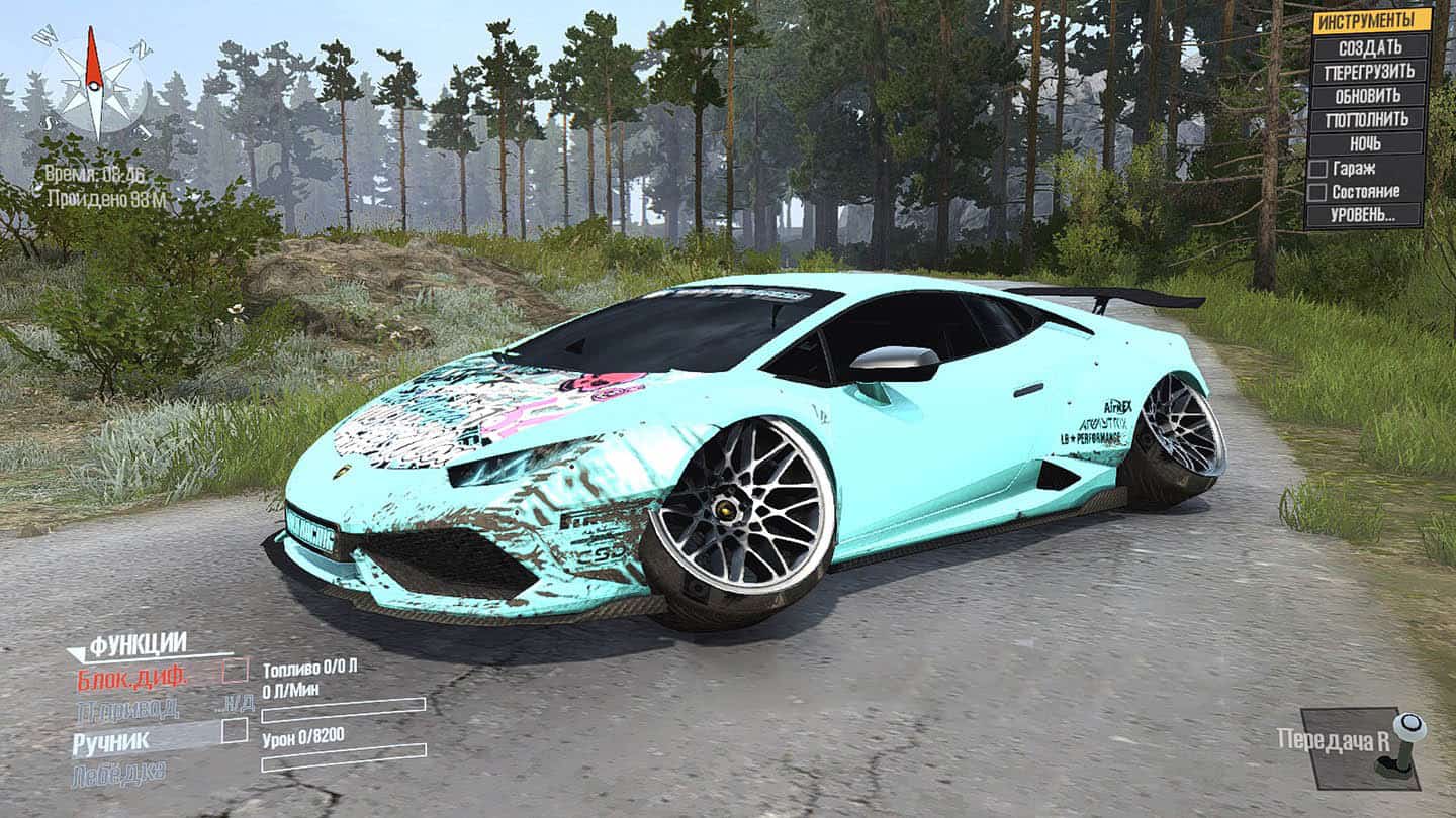 Lamborghini huracan mod gta 5 фото 96