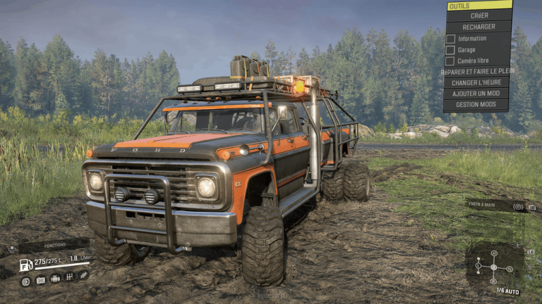 mudrunner mod install config